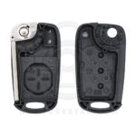 2 Button Replacement Flip Remote Key Shell Cover Case HYN17 Blade For KIA Picanto