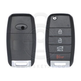 2013-2019 KIA Soul Sorento Sedona Flip Remote Key Shell Cover Case 4 Button TOY48 Blade
