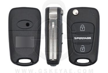 2010-2011 KIA Sportage Flip Remote Key Shell Case Cover 2 Button TOY48 Blade For 95430-1F610