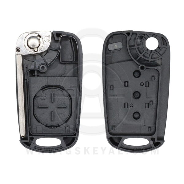 2010-2014 KIA Sportage Sorento Flip Remote Key Shell Cover Case 3 Button TOY48 Blade Aftermarket (1)