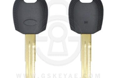 Coque de clé à transpondeur HYN6 pour KIA Hyundai (1996-2010) sans puce – Produit de rechange
