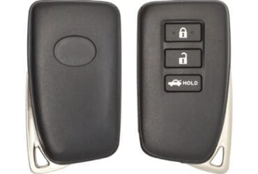 2013-2020 Lexus IS, ES, GS, LS, LX, GX Smart Remote Key Shell Cover 3 Button