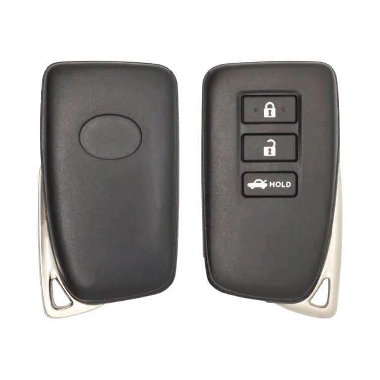 2013-2020 Lexus IS, ES, GS, LS, LX, GX Smart Remote Key Shell Cover 3 Button