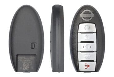 2013-2018 Nissan Altima Smart Remote Key Shell 5 Buttons Left Battery Type