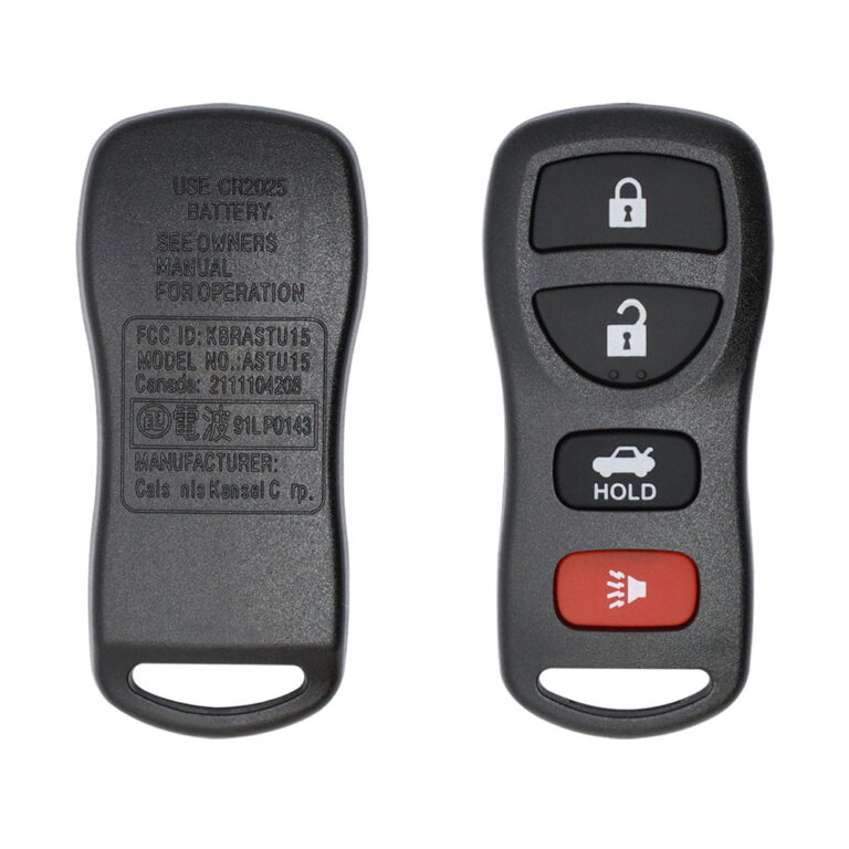 2002-2012 Nissan Infiniti Keyless Entry Remote Shell Cover 4 Buttons