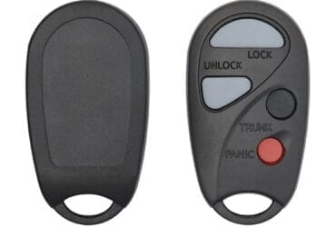 2000-2004 Nissan Maxima Sentra Remote Key Shell Case Cover 4 Buttons