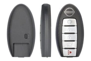 2014-2019 Nissan Patrol Smart Remote Key Shell Cover 5 Buttons NSN14 Blade