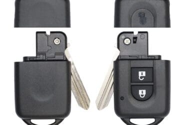 2003-2016 Nissan Qashqai X-Trail Smart Remote Key Shell 2 Button NSN14 Key Blank Blade