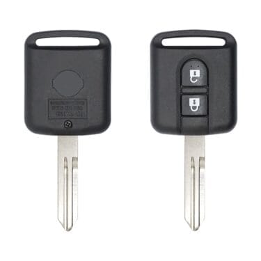 2003-2019 Nissan Micra Qashqai Note Remote Head Key Shell Case Cover 2 Button NSN14 Blade