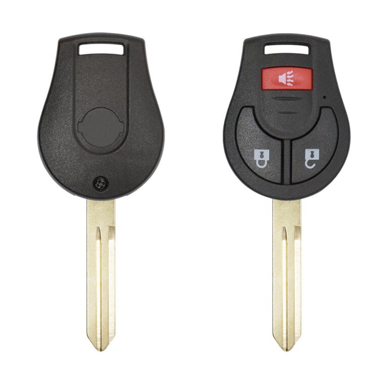 2003-2019 Nissan Infiniti Remote Head Key Shell Cover 3 Buttons NSN14 Key Blank Blade