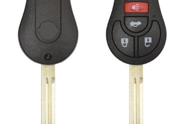 2003-2019 Nissan Infiniti Remote Head Key Shell Case 4 Buttons NSN14 Key Blank Blade