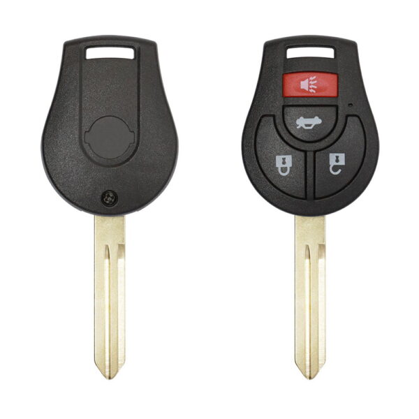 2003-2019 Nissan Infiniti Remote Head Key Shell Case 4 Buttons NSN14 Key Blank Blade