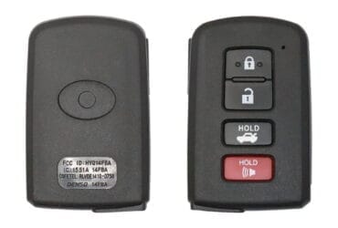 2012-2020 Toyota Avalon Camry Corolla Smart Key Remote Shell Cover 4 Button TOY51 USA Market
