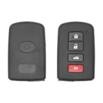2012-2020 Toyota Avalon Camry Corolla Smart Key Remote Shell Cover 4 Button TOY51 Blade GCC