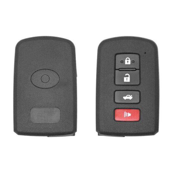 2012-2020 Toyota Avalon Camry Corolla Smart Key Remote Shell Cover 4 Button TOY51 Blade GCC