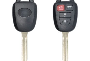 2014-2019 Toyota Camry Corolla RAV4 Remote Head Key Shell Cover 4 Button TOY43