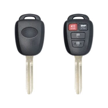 2014-2019 Toyota Camry Corolla RAV4 Remote Head Key Shell Cover 4 Button TOY43