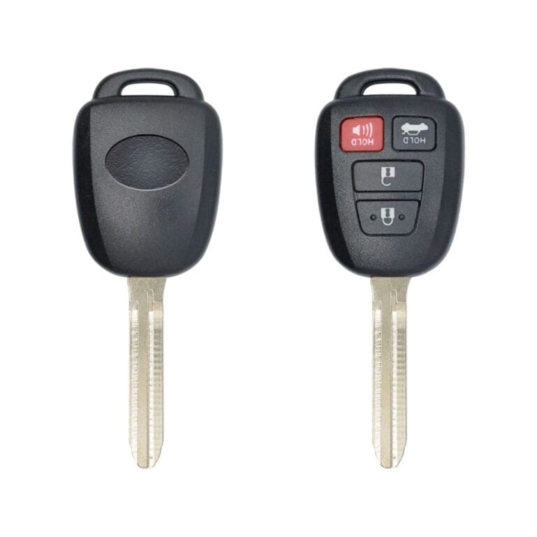 2014-2019 Toyota Camry Corolla RAV4 Remote Head Key Shell Cover 4 Button TOY43
