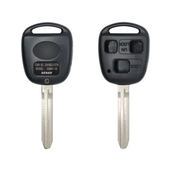 1998-2015 Toyota Camry Previa Sienta Remote Head Key Shell Cover 3 Buttons TOY43
