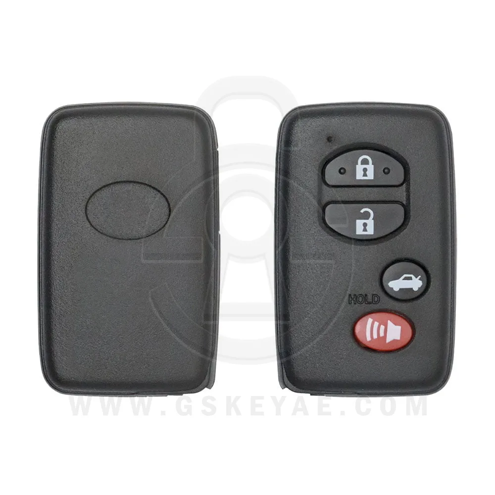 2007-2013 Toyota Camry Corolla Smart Key Remote Shell Cover 4 Buttons LXP90 Aftermarket