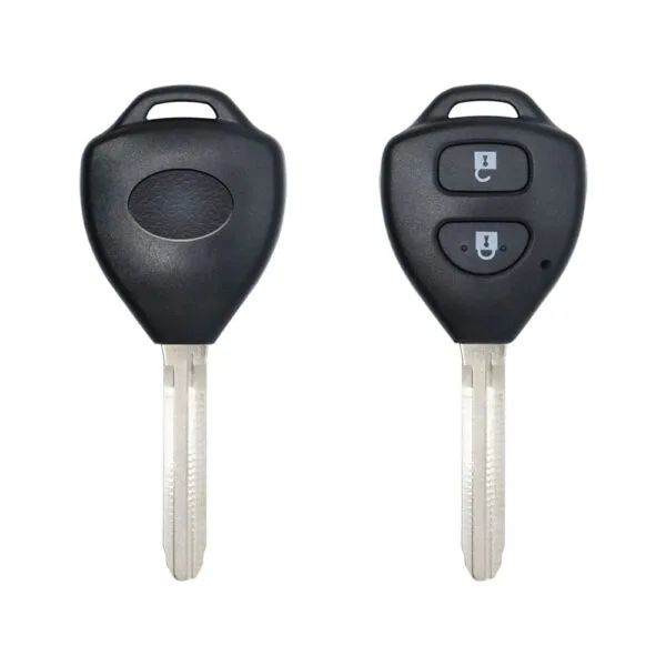 2004-2017 Toyota Corolla Yaris RAV4 Remote Head Key Shell 2 Button TOY43 Aftermarket