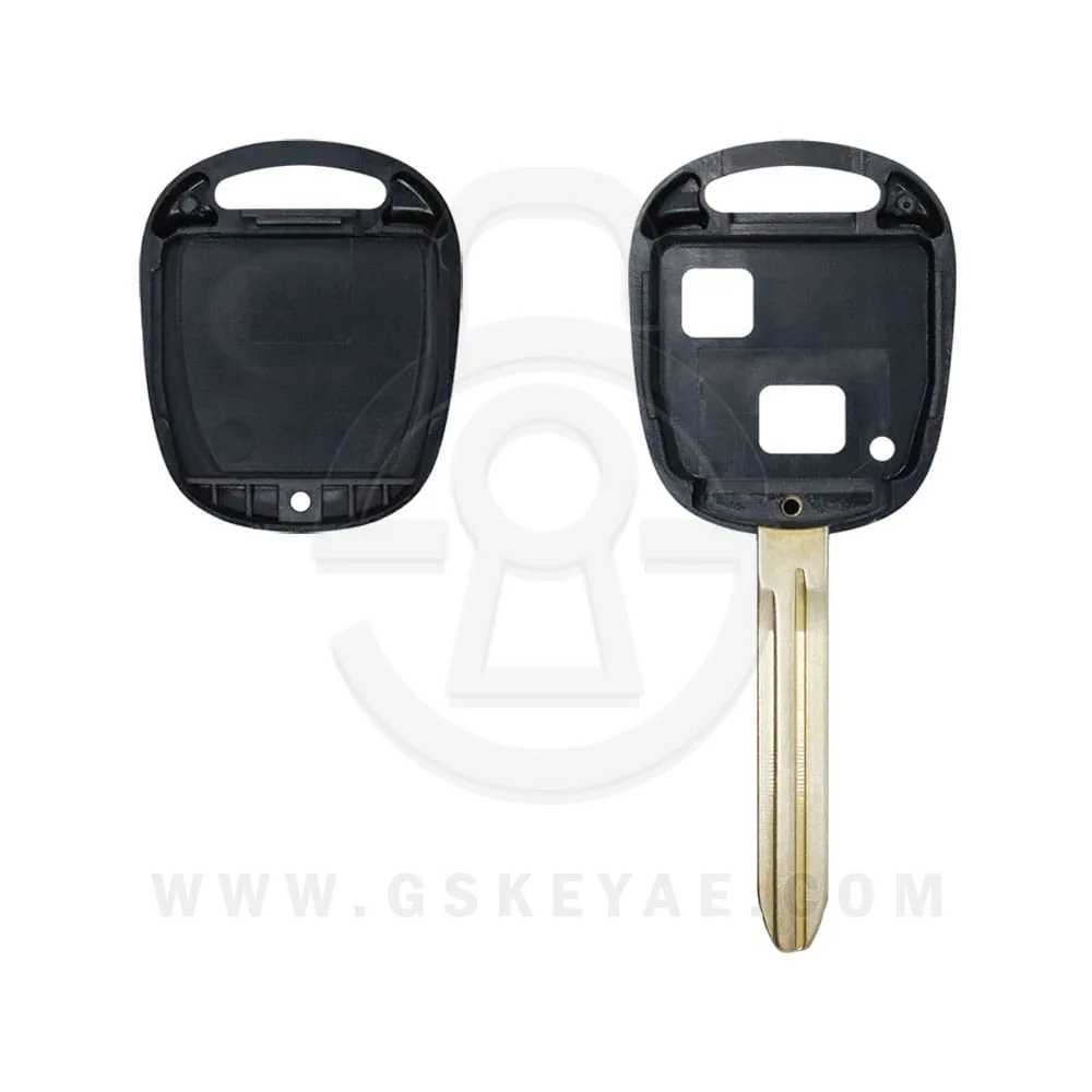 1998-2015 Toyota Corolla Altis Kluger Remote Head Key Shell Cover 2 Buttons TOY43 (1)