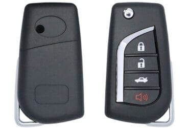 2018-2022 Toyota Corolla Camry Flip Key Remote Shell Cover 4 Button TOY48 For HYQ12BBY