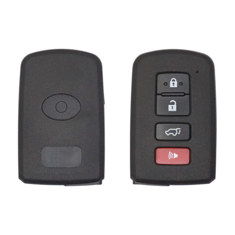2008-2013 Toyota Highlander Sequoia Smart Key Remote Shell 4 Buttons LXP90 TOY48 GCC Aftermarket