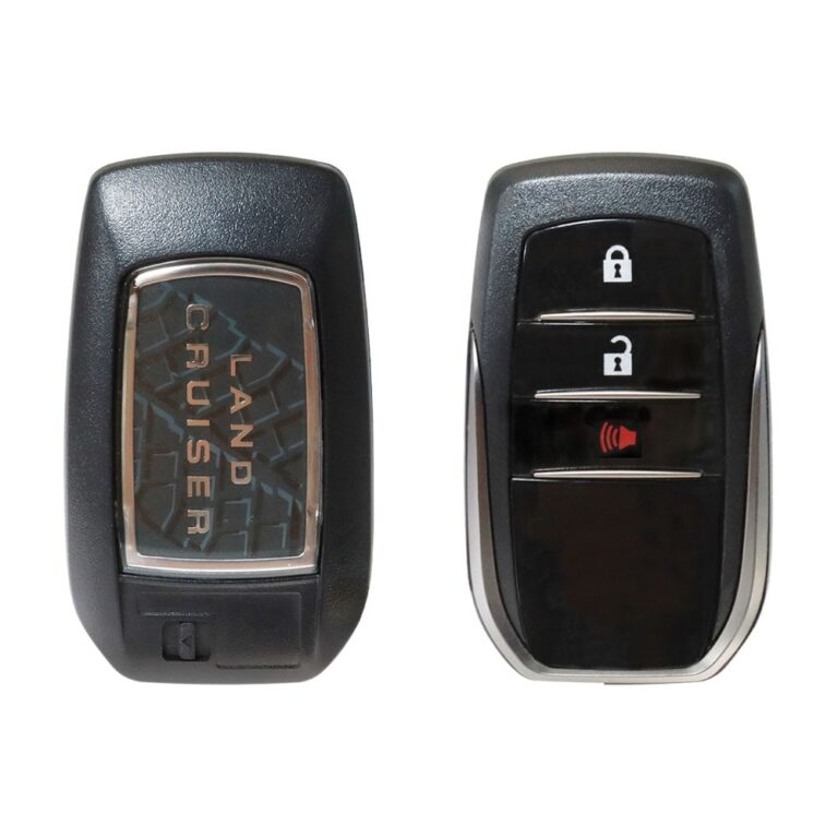 2015-2022 Toyota Land Cruiser Hilux Fortuner Smart Key Remote Shell Cover 3 Button TOY48