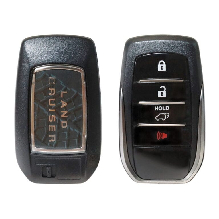 2015-2022 Toyota Land Cruiser Hilux Fortuner Smart Key Shell Cover 4 Button (Hatch) TOY48