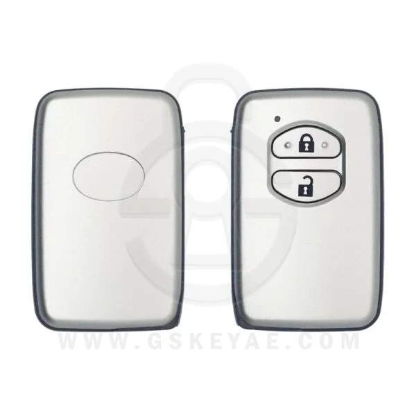 2007-2016 Toyota Land Cruiser Prado Smart Key Remote Shell Cover 2 Buttons with LXP90 Blade