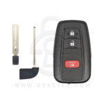 2016-2021 Toyota Prius C-HR RAV4 Smart Key Remote Shell Cover 3 Buttons TOY48 For HYQ14FBC Aftermarket (2)