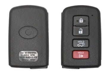 2013-2020 Toyota RAV4 Highlander Sequoia Smart Key Remote Shell Cover 4 Button TOY51