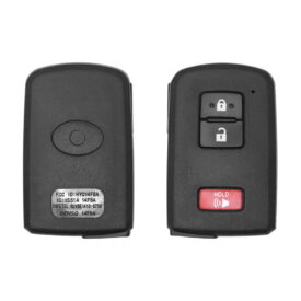 2012-2018 Toyota Prius Land Cruiser RAV4 Smart Key Remote Shell Cover 3 Button TOY51 Aftermarket