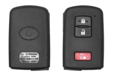 2012-2018 Toyota Prius Land Cruiser RAV4 Smart Key Remote Shell Cover 3 Button TOY51 Aftermarket