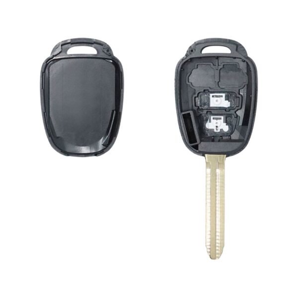 2012-2019 Toyota Corolla Yaris Remote Head Key Shell Cover 2 Buttons TOY43 Aftermarket (1)