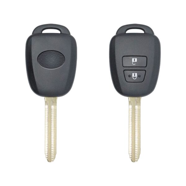 2012-2019 Toyota Corolla Yaris Remote Head Key Shell Cover 2 Buttons TOY43 Aftermarket