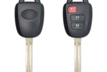 2012-2020 Toyota Highlander Prius RAV4 Remote Head Key Shell Cover 3 Button TOY43 Aftermarket