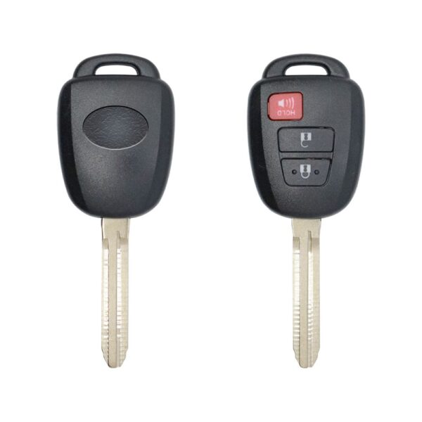 2012-2020 Toyota Highlander Prius RAV4 Remote Head Key Shell Cover 3 Button TOY43 Aftermarket
