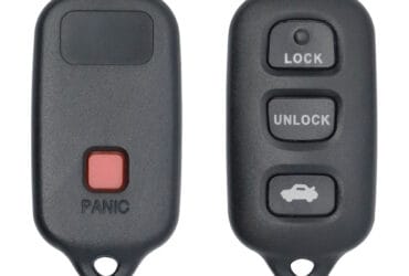 1999-2009 Toyota 4Runner Sequoia Remote Shell Cover 4 Button Without Battery Holder HYQ12BAN