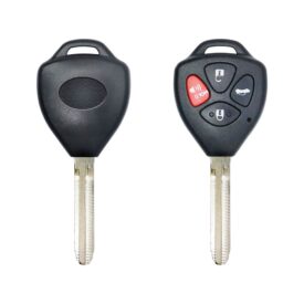 2004-2015 Toyota Camry Corolla Remote Head Key Shell Cover 4 Buttons TOY43 Aftermarket