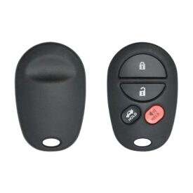 2004-2019 Toyota Sequoia Sienna Solara Keyless Entry Remote Shell Cover 4 Button Aftermarket