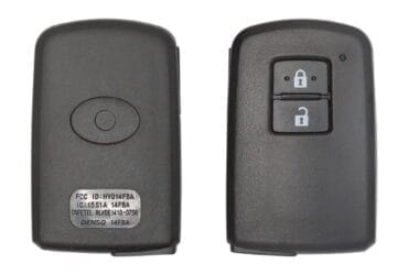 2013-2018 Toyota Yaris Corolla Auris Smart Key Remote Shell Cover 2 Button TOY48 Aftermarket
