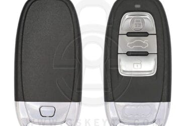 2008-2017 Audi Smart Remote Key Fob Replacement Shell Cover Case 3 Buttons HU66