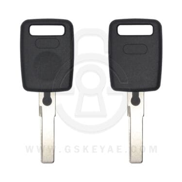 1998-2006 Audi Transponder Key Shell HU66 High Security Blade Without Chip Aftermarket