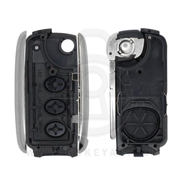 3 Button Replacement Flip Remote Key Shell Cover HU66 Blade For Bentley Continental GT Flying Spur