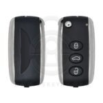 2005-2015 Bentley Continental GT Flying Spur Flip Remote Key Shell Cover 3 Button HU66 KR55WK45032