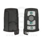 4 Buttons Replacement Smart Remote Key Shell Cover without Battery Holder For BMW CAS1 7 Series