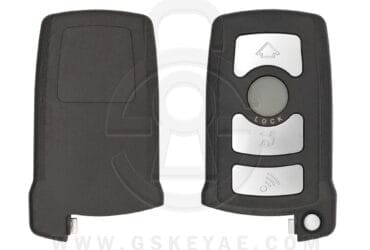 2001-2008 BMW CAS1 7 Series Smart Remote Key Shell 4 Buttons Without Battery Holder