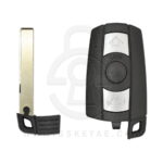 3 Button Replacement Shell Cover HU92 Blade With Battery Holder For BMW CAS3 Smart Key
